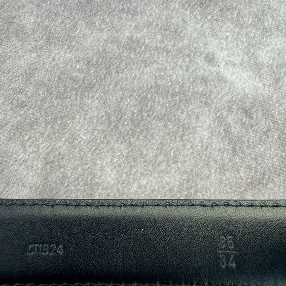 Louis Vuitton Epi Leather 35mm Belt 85/34 Black - Picture 13 of 13